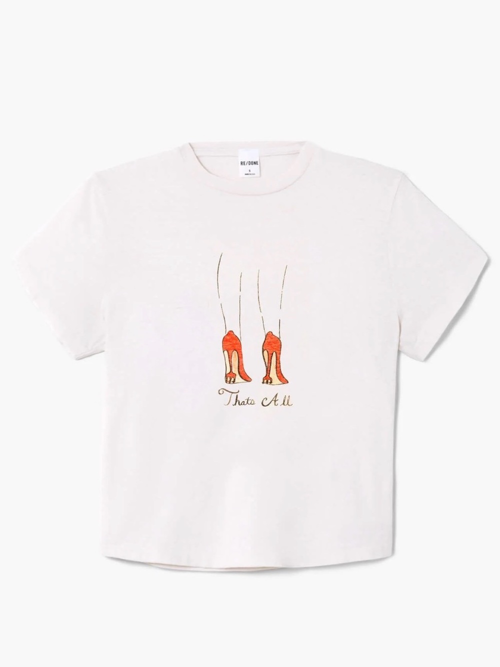 RE/DONE That’s All Graphic Tee NWT